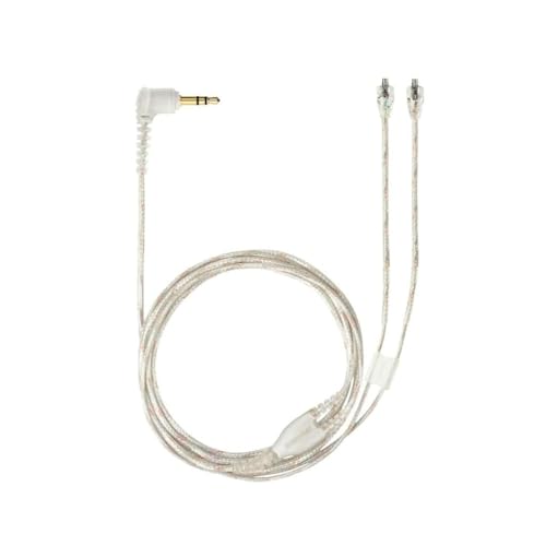 Shure EAC64CL 64 -Inch Detachable Earphone Cable for SE215, SE315, SE425 and SE535 Earphones (Clear) - color: Clear Cable, size: 64" Cable