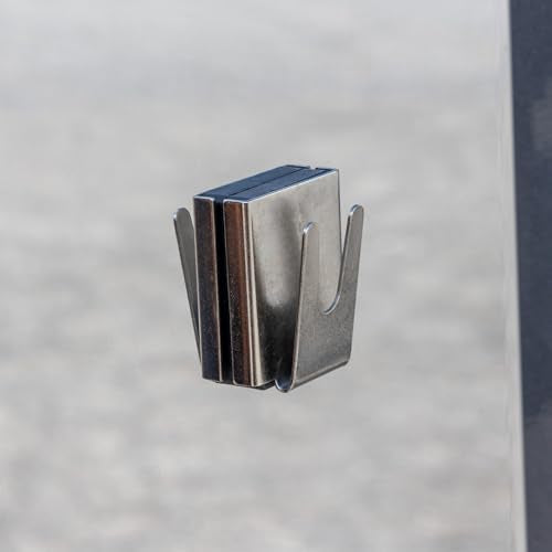 RoadPro RP-234 Magnetic CB Microphone Holder Mic Clip, Metal Hanger