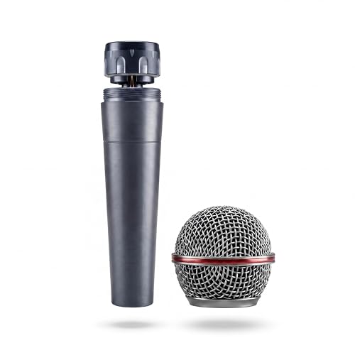 BJ59 Dynamic Vocal Microphone – Professional XLR Supercardioid Mic for Singing, Karaoke, Live Performance & Studio Recording, Full Metal Handheld Microphone with High Gain Before Feedback