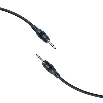 Caroo Walkie Talkie Headset Earpiece 1 Pin Covert Acoustic Tube with PTT Mic Compatible with Cobra CXT195 CX112 ACXT1035r ACXT145 ACXT545 PX655 RX385 RX685 Walkie Talkies Two Way Radio 4 Pack | Surveillance Headset, PTT Mic, Covert, Comfort, Hands-Free, L