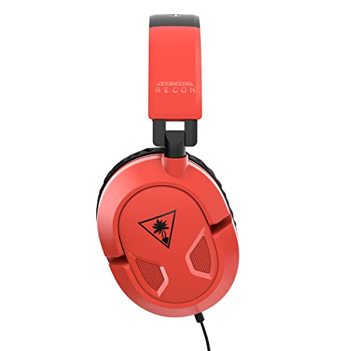 Turtle Beach Recon 50 Gaming Headset - Xbox Series X, Xbox Series S, Xbox One, PS5, PS4, PlayStation, Mobile & PC with 3.5mm - Removable Mic, 40mm Speaker, Red And Blue - color: Red / Blue