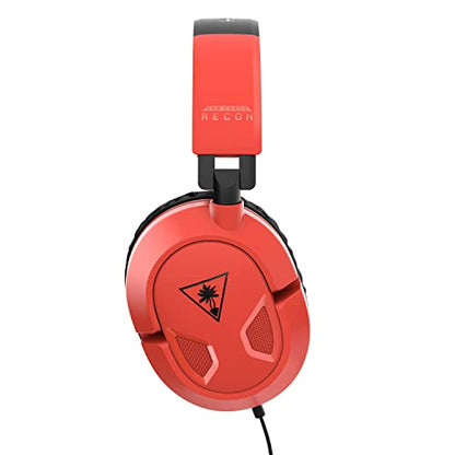 Turtle Beach Recon 50 Gaming Headset - Xbox Series X, Xbox Series S, Xbox One, PS5, PS4, PlayStation, Mobile & PC with 3.5mm - Removable Mic, 40mm Speaker, Red And Blue - color: Red / Blue