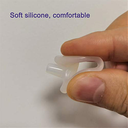 Replacement Anti-Slip Earmold for Two-Way Radio Acoustic Tube Earpiece | 2 Pairs Medium Earmold Stabilizer Inserts, Fits Air Acoustic Coil Tube, Two-Way Radio & Surveillance Earpieces - size: Medium