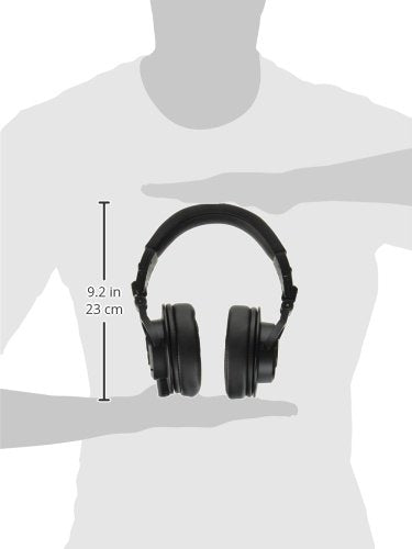 Marantz Pro MPH-2 Monitor Headphones, Enclosed, Wired, Over-Ear Headphones, Diameter 2.0 inches (50 mm) Driver, Folding, Musical Instrument Practice, Distribution, Gaming, Telework - style: 50mm headphones