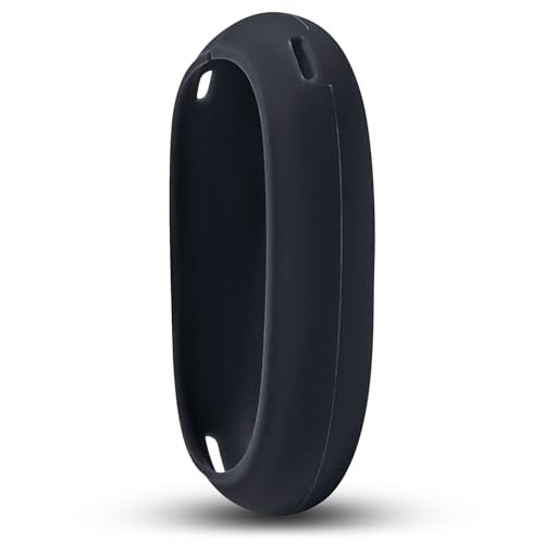 WC ShellZ Max - Protective Shell Covers for AirPods Max 1 & 2 | Made by Wicked Cushions | Made with Premium Silicone | Black - color: Black