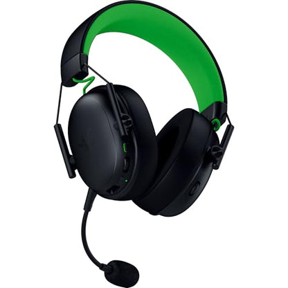 Razer BlackShark V3 X HyperSpeed Wireless Xbox Gaming Headset, Black | 50mm Drivers, Cardioid Mic, 2.4 GHz, Bluetooth, Works with PC, Mac, PS5, Nintendo Switch, Smartphone, 70 Hr Battery - color: Black, style: Xbox