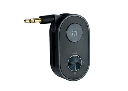 iFi UP Travel - Portable HI-FI Bluetooth 5.2 Transmitter and Receiver - Supports Dual Headphone Pairing - 3.5mm AUX Wireless Audio Transmitter for Use in Cars, Airplanes, or While Traveling