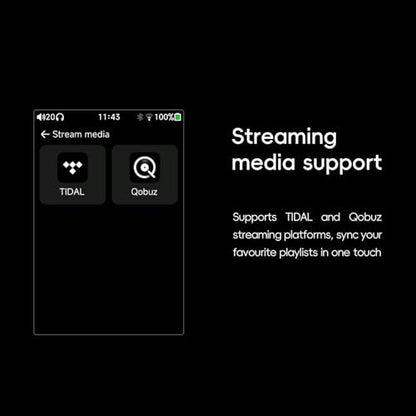 HiBy Music R3 Pro II Hi-Res Audio Player, Dual CS43198 DAC, 4×OPA1622 Amps, DSD256 MQA 8X, Bluetooth 5.1 WiFi Streaming, 3.5mm & 4.4mm Output, Touch Screen, 2TB Expansion - color: Black
