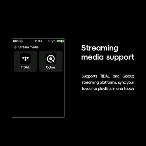 HiBy Music R3 Pro II Hi-Res Audio Player, Dual CS43198 DAC, 4×OPA1622 Amps, DSD256 MQA 8X, Bluetooth 5.1 WiFi Streaming, 3.5mm & 4.4mm Output, Touch Screen, 2TB Expansion - color: Silver
