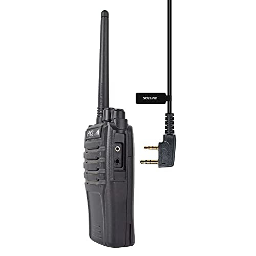 UAYESOK Surveillance Kit Earpiece for 2 Pin Kenwood Two Way Radio | For Baofeng UV-5R BF-888s BF-F8HP UV-82 UV-82HP, Retevis H-777 RT21 RT22 RT26 RT68