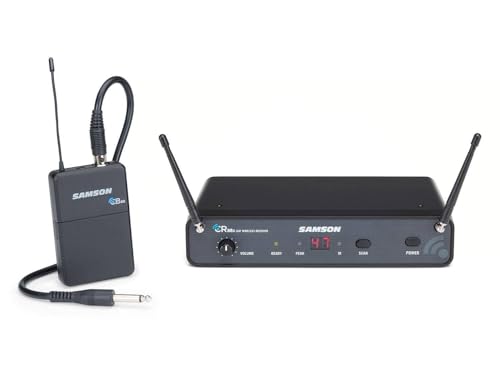 Samson Concert 88x Frequency-Agile Wireless Guitar System (D Band) - size: Concert 88x Guitar, style: D Band: 542–566 MHz