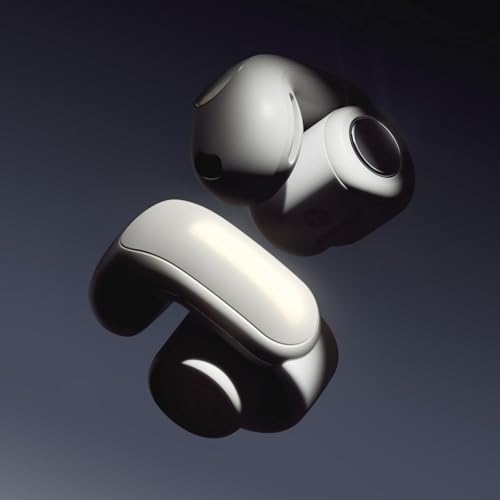 Bose Ultra Open Bluetooth Earbuds, True Wireless Earbuds with OpenAudio for Awareness, Clip On Design for Comfort, Immersive Audio, Up to 48 Hrs of Playtime, Diamond - 60th Anniversary Edition - color: Diamond 60th Anniversary Edition