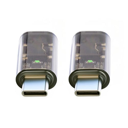 xiwai 2 Pack Type C USB-C to 3.5mm Audio AUX & 16bit 48kHz MIC Sound Card Adapter Compatible with Laptop Tablet Phone - style: USB-C to DAC 3.5MM 48khz