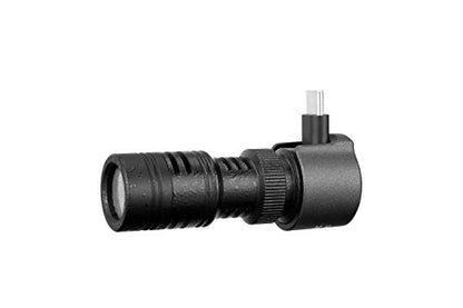 Saramonic SmartMic+UC Device-Mountable Shotgun Microphone with USB-C & Headphone Out for iPhone 15, Android Mobile Devices, New iPad & More - size: Shotgun USB-C