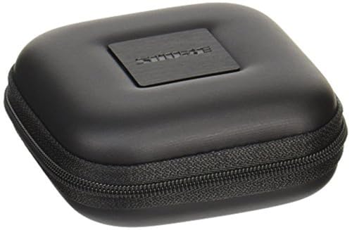 Shure EAHCASE Fine Weave Hard Pouch for Shure Earphones, Black - style: Hard Case