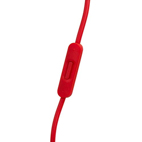 Solo 3 Headphone 3.5mm to 3.5mm Audio Cable Cord line with Upgraded Microphone Compatible with Beats by Dre Headphone Solo/Studio/Pro/Detox/Mixr/Executive/Pill HD Sound Quality (Red) - color: Red