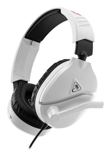 Turtle Beach Recon 70 Wired Multiplatform Gaming Headset, Nintendo Switch 2 - color: White - Nintendo Switch