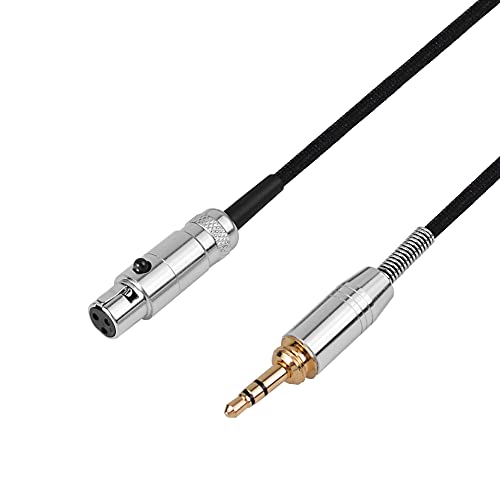 Replacement Headphone Audio Cable Compatible for K240, K240S, K240MK II Q701 K702 K141 K171 K181 K271s K271 MKII M220 Pioneer HDJ-2000 Headphones 6.3/3.5mm Jack