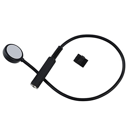 Generic Acoustic Guitar Pickup, Self Adhesive Contact Microphone Transducer with 1/4 Inch Jack for Amplifier Bass Recording Device Guitar Violin Ukulele