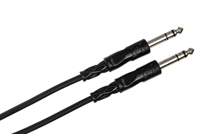 Hosa CSS-125 Balanced Interconnect, 1/4 Inch TRS to Same, 25 Feet