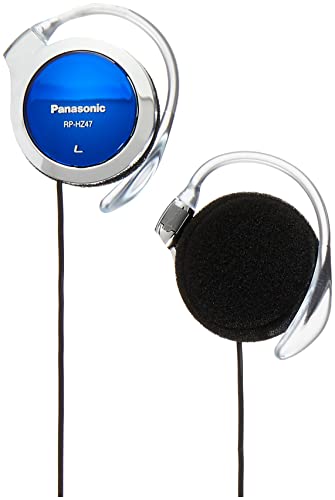Panasonic Clip Headphones Blue RP-HZ47-A (Japan Import) - color: Blue
