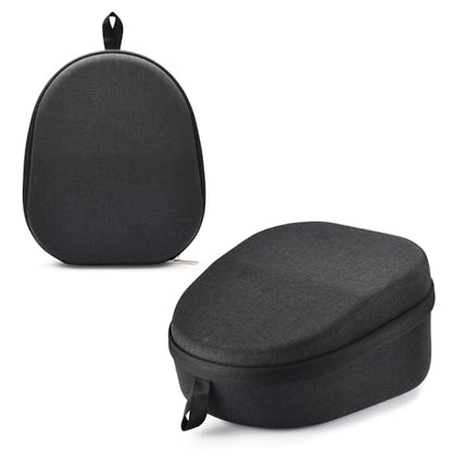 YaoshanTuda Hard Case for PS5 Pulse Elite Headset, Travel Bag | EVA hard shell + soft lining protects from drops & scratches. Built-in cable storage. Lightweight with carry handle. - color: Black