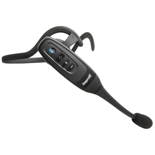 BlueParrott C400-XT Convertible Bluetooth Headset | 96% noise canceling headset for truck drivers; convertible wear styles, 24 hr talk time