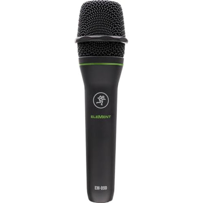 Mackie EM-Series, Dynamic Vocal Microphone (EM-89D) | Cardioid polar pattern with XLR connector and mic clip for vocals, instruments and live sound - size: XLR, style: Dynamic Vocal