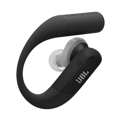 JBL Endurance Peak 4 True Wireless Noise Cancelling Sport Earbuds Bundle with gSport Case (Black) - color: Black
