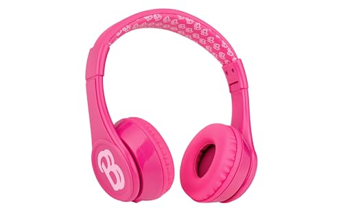 Barbie Bluetooth Headphones for Kids, Wireless Headphones for School, Home, or Travel (Barbie) - color: Barbie