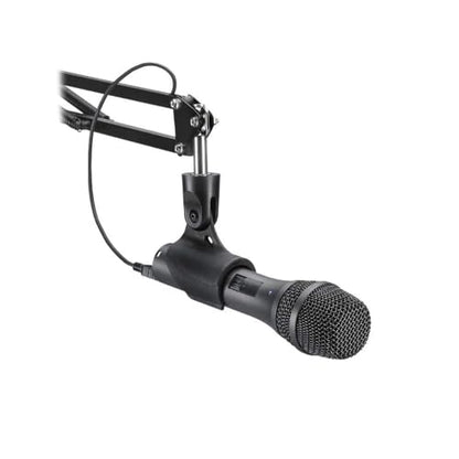 Audio-Technica AT2005USBPK Vocal Microphone Pack for Streaming/Podcasting, Includes USB and XLR Outputs, Adjustable Boom Arm, & Monitor Headphones,Black | USB and XLR Outputs, Adjustable Boom Arm, and Monitor Headphones, Black - style: AT2005USBPK