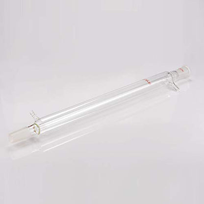 StonyLab Borosilicate Glass Liebig Condenser with 24/40 Joint 400mm Jacket Length Lab Glass Condenser - size: 400 mm