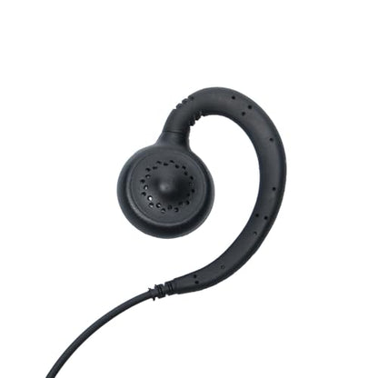 5-Pack PD500 MIC PTT Earpiece Headset Compatible with Hytera Walkie Talkie