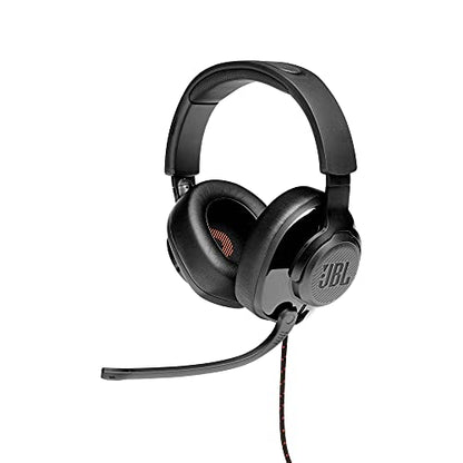 JBL Quantum 300 - Wired Over-Ear Gaming Headphones Quantum Engine Software - Black, Large (Pack of 4) - size: Large (Pack of 4)