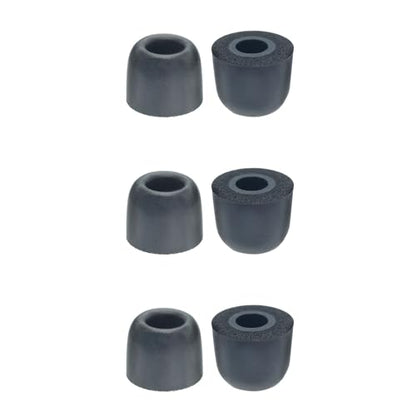 Klowcok Replacement Foam Ear Tips for Axil GS Extreme 2.0/3.0, XCOR PRO, XS - size: Extra Small