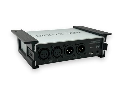Desk Mount Kit for IK Multimedia ARC Studio - Under Desk Mount Brackets with Reversible Clips - Secure Mounting Accessories