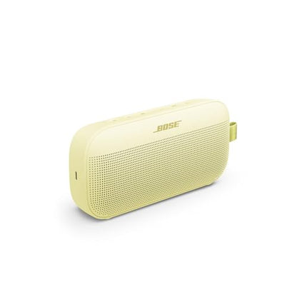 Bose SoundLink Flex Bluetooth Speaker (2nd Gen) - Portable Outdoor Speaker with Hi-Fi Audio, Waterproof and Dustproof, USB-C, Up to 12 Hours Battery Life, Citrus Yellow - Limited Edition Color - color: Citrus Yellow