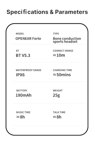 ePP-BC-18 Military grade Intelligent Bone Conduction Open Ear Smart Bluetooth Headphone Technology latest audio technology dual mics for advance noise cancelation (ENC) and clear conversation