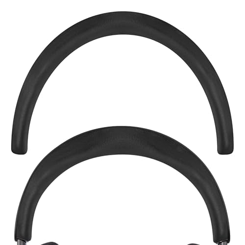 Geekria Protein Leather Headband Pad Compatible with Bose QuietComfort Ultra Headphones, Replacement Band Repair Part (Black) - color: Black