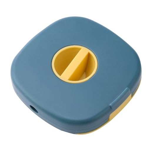 Portable Retractable Cord Organizer Multifunction Retractable Cable Management Cable Winder Organizer for Headphone Cable Charging Cable Blue Yellow