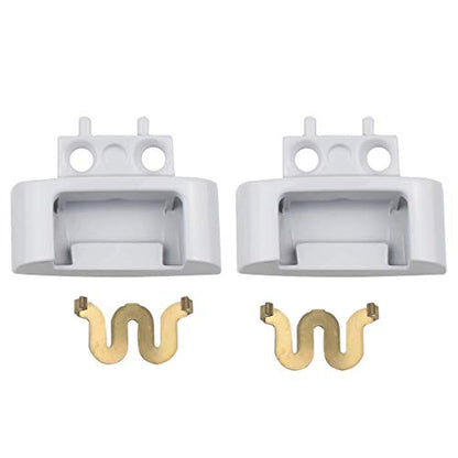 Adhiper Hinge Replacement for Solo3 Wireless Solo2 Wireless Headphone - color: White