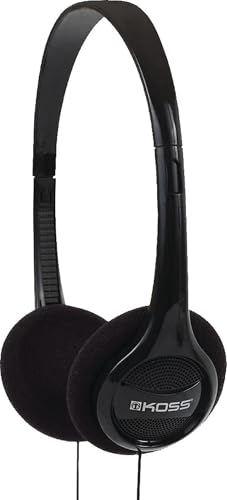 Koss KPH7 Lightweight Portable Headphone, Black - size: One Size