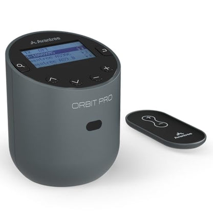 Avantree Orbit Pro - Bluetooth TV Transmitter with LCD and Remote | Connect AirPods or other headphones to TVs with optical or AUX output and adjust volume using the included remote. - style: Remote Control