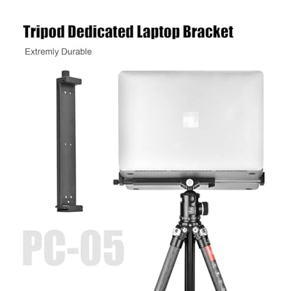 SUNWAY PC-05 Clamp for Arca Swiss Tripod – Laptop Holder for MacBook Pro & Tablet Mount for Pad