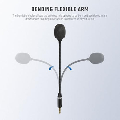 Neewer 3.5mm TRS Omnidirectional Condenser Microphone, Mic for Interviews and Content Creators, Compatible with DJI Wireless Mic Transmitters Compatible with Rode Wireless GO II 2 CM28, CM7 - style: CM7 Mic