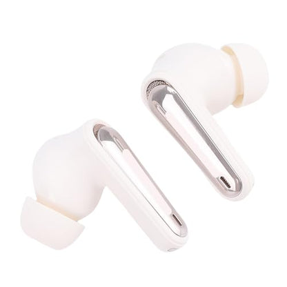 Yunseity Wireless Gaming Earbuds, 2.4GHz Bluetooth Dual Mode Earbuds with Low Latency ENC Mic, USB C Dongle for Phone Tablet Laptop (White) - color: White