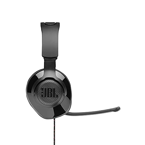 JBL Quantum 300 - Wired Over-Ear Gaming Headphones Quantum Engine Software - Black, Large (Pack of 4) - size: Large (Pack of 4)
