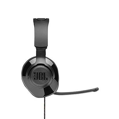 JBL Quantum 300 - Wired Over-Ear Gaming Headphones Quantum Engine Software - Black, Large (Pack of 4) - size: Large (Pack of 4)