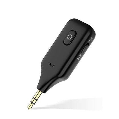 Aux Bluetooth Adapter for car，2-in-1 Bluetooth Transmitter Receiver，Wireless Transmitter for TV, PC, MP3, Gym, Airplane Use with Any 3.5 mm Audio Jack