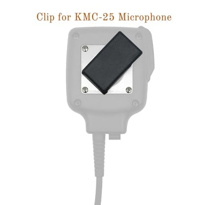 2 Pack Remote Speaker Microphone Mic Belt Clip Replacement for KMC-25 KMC-41 Shoulder Handheld Mic